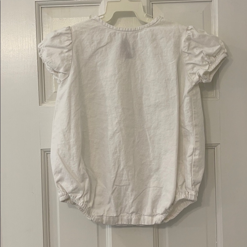 Red Beans White bubble, size 12 months, 1T